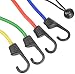 Bungee Cord Set by HandyPanda ~ 24 Piece Cord Assortment ~ Strong Coated Hooks, Bungees with Balls and Mini Bungee Cords ~ Convenient Plastic Case Packaging ~ Free Gift Inside ~ 100% Guarantee
