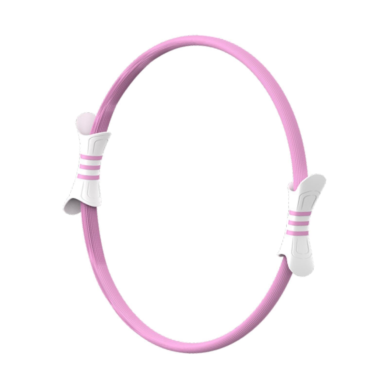 JAZZY PEARLS® Pilates Circle Fitness Rings Equipment Professional Pelvic Floor Train Tool Pink White-Sporting Goods-Fitness, Running & Yoga-Yoga & Pilates-Pilates Rings-1 Pilates Rings-image-40