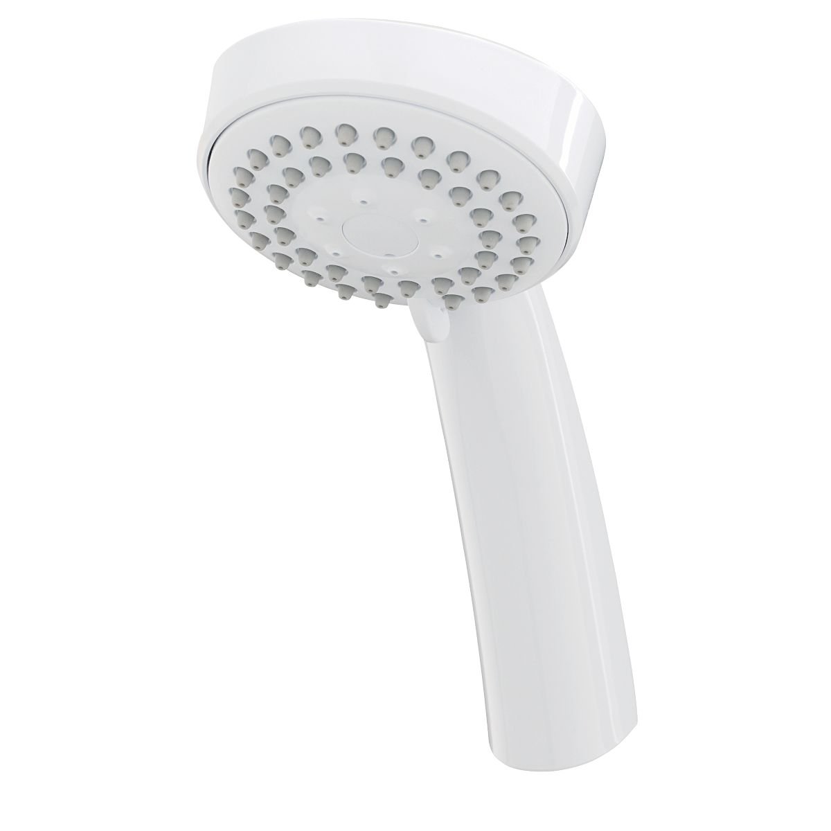 Triton 3-Position Shower Head White 84 x 230mm