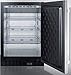Summit Appliance SCR610BLSDCSS Built-in Undercounter Commercial All-Refrigerator with Stainless Steel Interior, Digital Thermostat, LED Lighting, Lock and Complete Stainless Steel Exterior