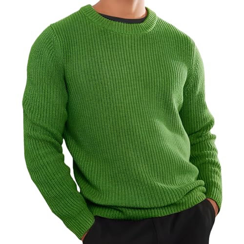 Pull-over homme confortable col rond pour ne plus jamais avoir froid lors de vos sorties