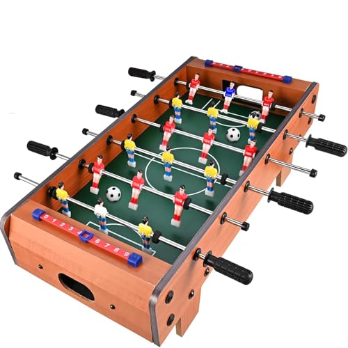 Catálogo para Comprar On-line Salas A Meses Sin Intereses los 10 mejores. 49 QIKKOP Mesa de Futbolito, Mini Futbolín para Niños y Adultos, Juego de Puzzle de Fútbol, Incluye Pelotas y Accesorios, Fácil de Montar, para Salas de Juegos, Hogares y Oficinas
