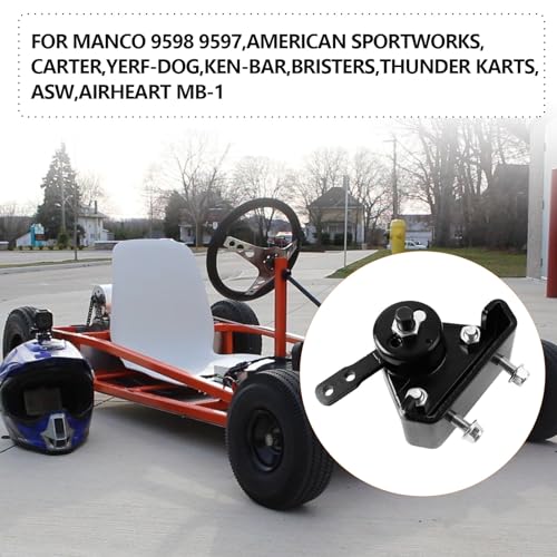 image for PACEWALKER Go Kart Mechanical Brake Caliper and Bracket with Pads for 