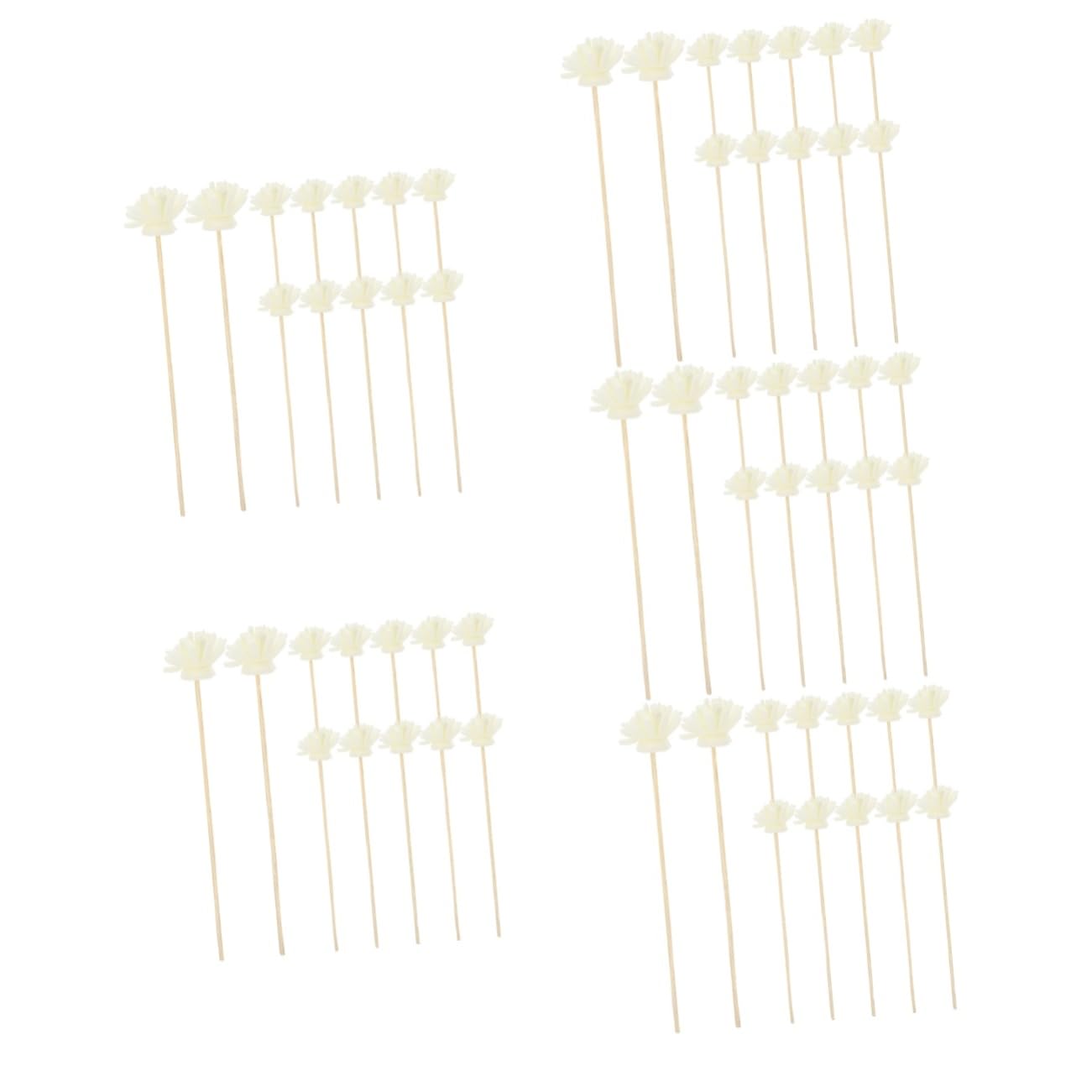 PRETYZOOM 180 STK Aromatherapie-Rattan Aromaflasche Diffusoren für ätherische Öle Duftdiffusor duftstäbchen künstliche blüten offic Trockenblumen-Diffusorstäbchen Schilfrohr-Diffusor ，