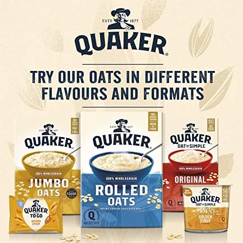 Quaker Rolled Oats Porridge - 1kg Pack for Healthy Breakfast - Image 5