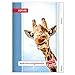 Produktbild ROTH Hausaufgabenheft - Kids und Tiere für clevere Faule mit Hülle, A5, 1 Woche 2 Seiten, Giraffe