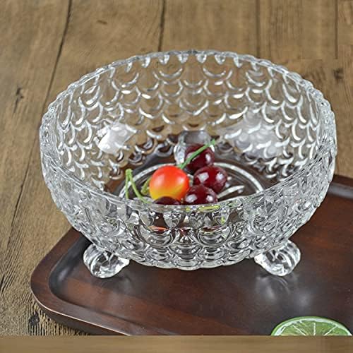 Image of WRINGO Glass Bowl for Kitchen Prep, Dessert, Dips, and Candy Dishes, Cake, Snack Bowl Set of 6 Or Nut Bowls, and Microwave Safe Clear Glass Bowls for Mixing, Storing Size 3.5 Inch (WR-08), 200 ml