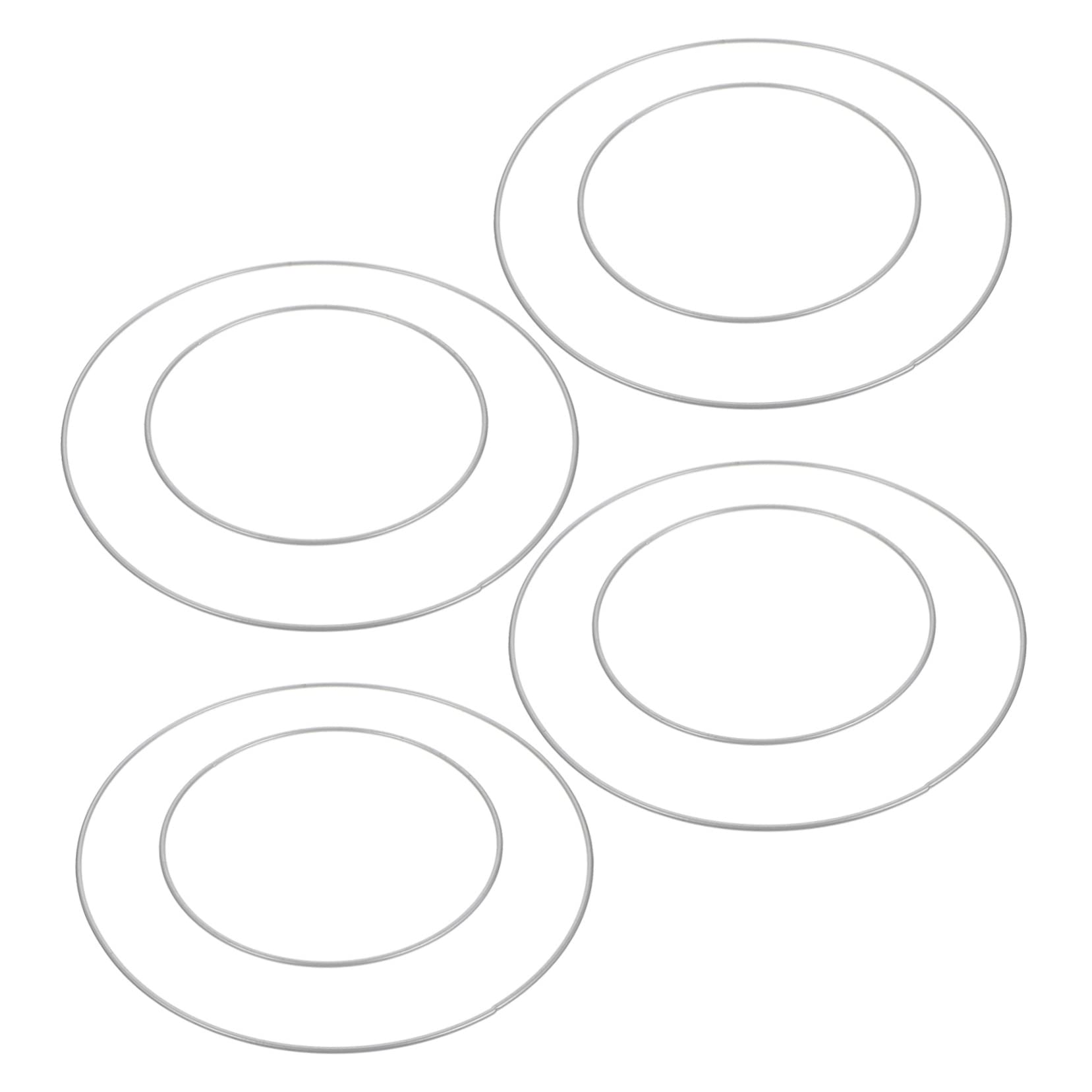 Aros de metal para atrapasueños y macramé ORFOFE juego de 8 piezas para manualidades