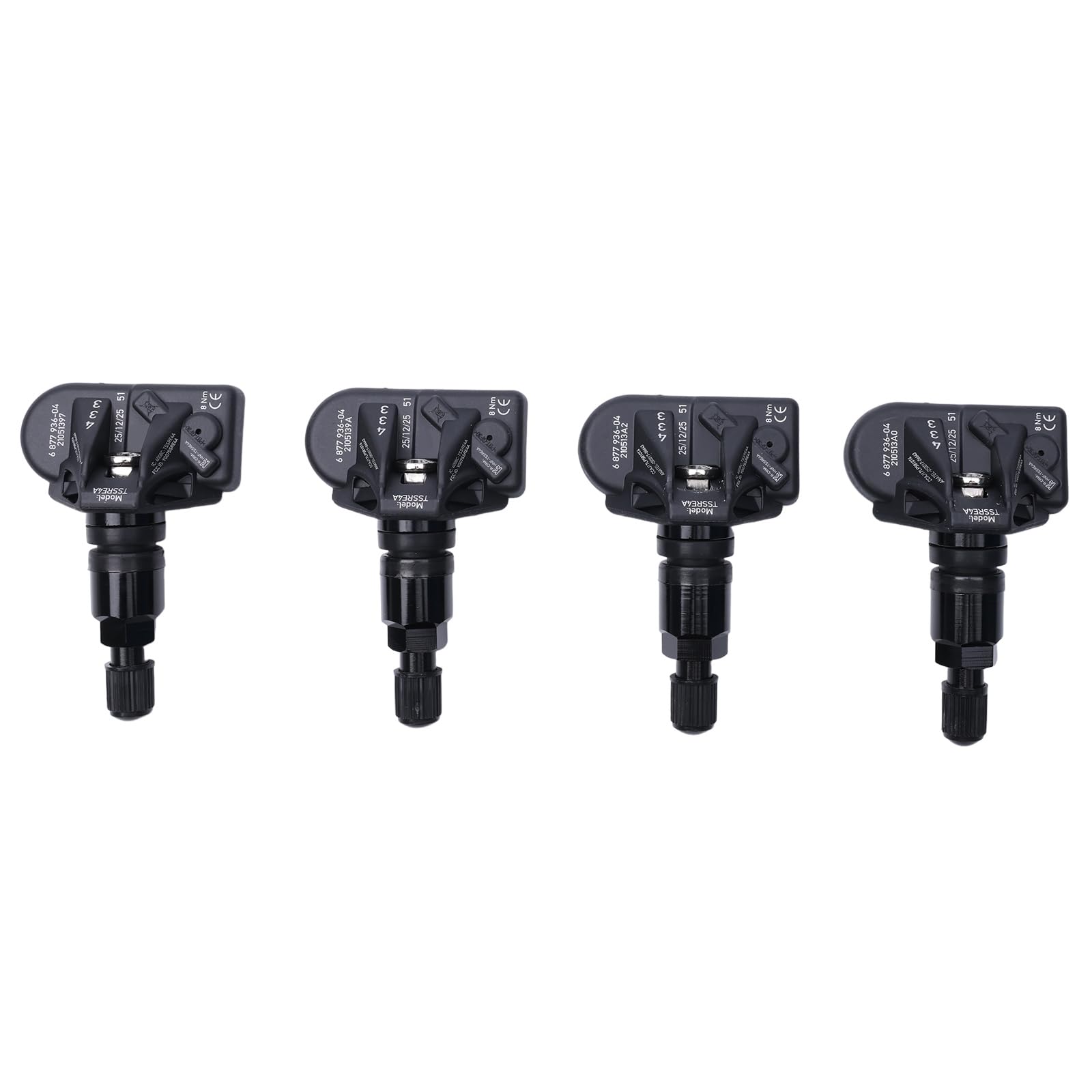 4 Stück RDK Sensor Reifendrucksensoren 6877936 36106877936 für BMW X3 G01 G08 M F97 3er G20 G21 G28 G80 5er G30 F90 M5 G31 G38 TPMS Sensor Reifendruckkontrollsystem Sensoren