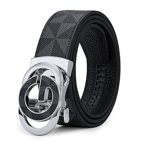 Image of Mens Ratchet Belts Designer Belt Men Automatic Buckle Gift Box