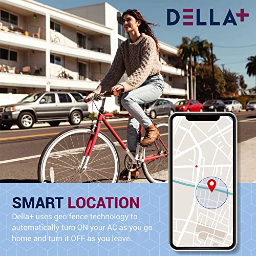 Della 18000 Btu Wifi Enabled 19 Seer2 Cools Up To 1000 Sq.ft Energy Efficient Mini Split Air Conditioner & Heater Ductless Inverter System With 1.5 Ton Heat Pump & Pre-Charged 16.4Ft Installation Kits #TOP4