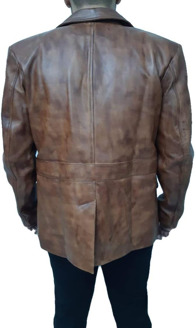 C.O.D Cold W Adler Leather Jacket Coat