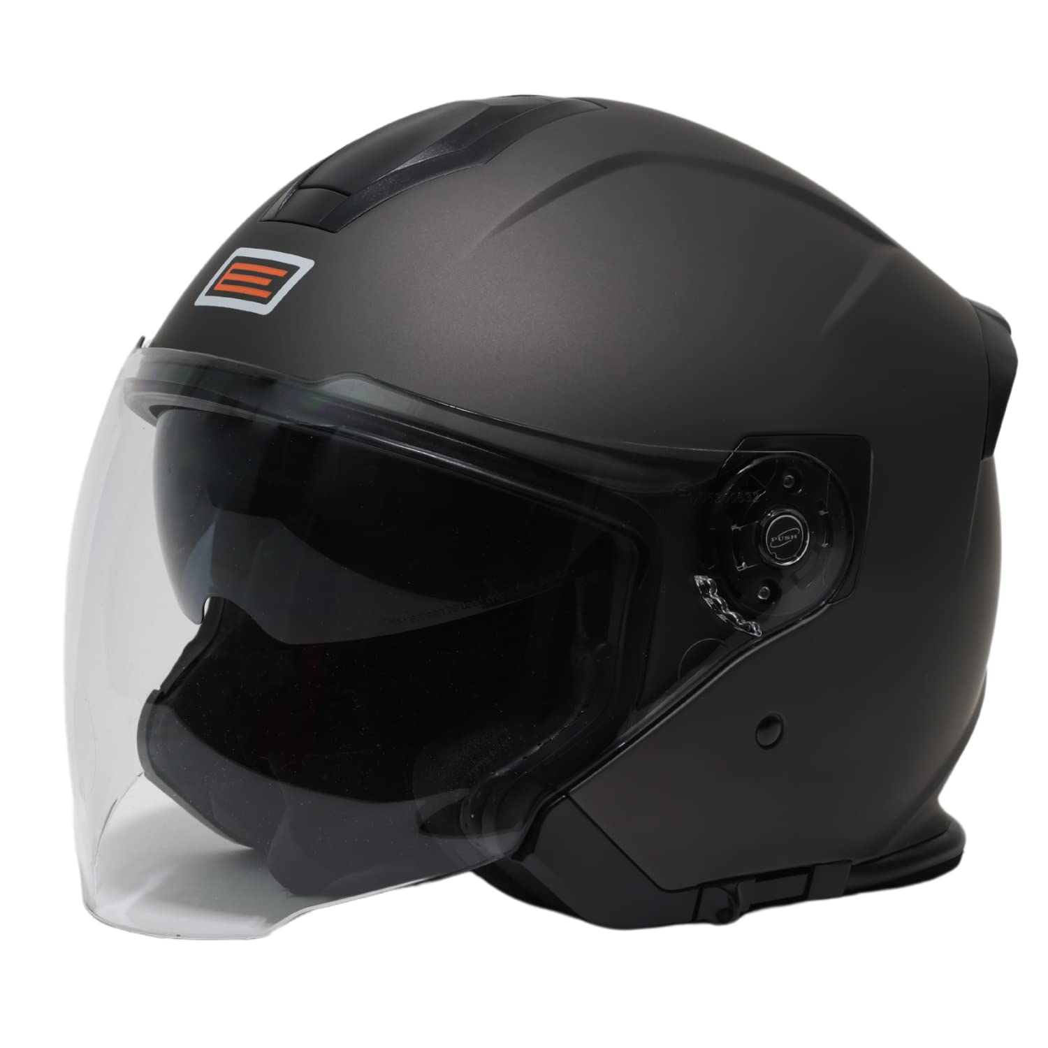 Casque jet moto homologué ECE finition double visière - 7