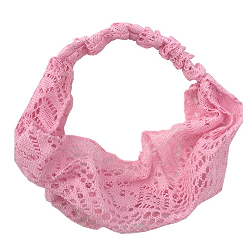Image of DRESHOW 8 Pack Headbands for Women Yoga Knotted Headbands Elastic Criss Cross Hair Accessories Sports Head Wrap Non Slip