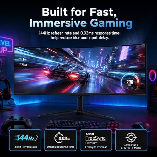 Deluxe ultrawide OLED monitor product image