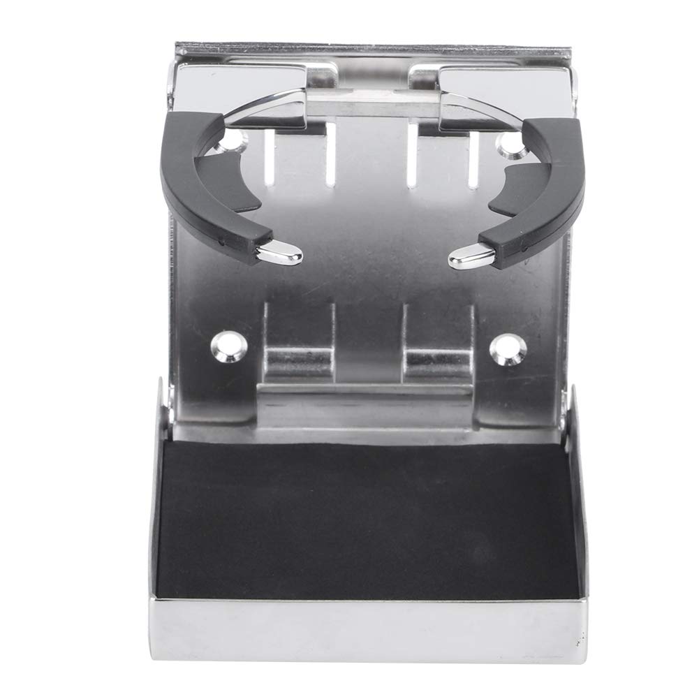 Porte-gobelets Pliants Réglables en Acier Inoxydable, Porte-gobelet Rabattable pour Bateau Marin Camion RV