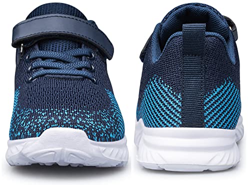 Image of Kids Shoes Toddler Boys Girls Running Sports Strap Sneakers | Children Breathable Casual Tennis Walking Athletic School Non-Slip Lightweight
