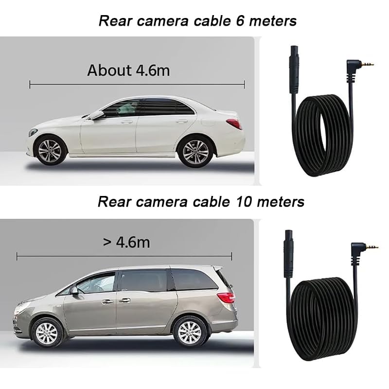 10" Espejo Retrovisor con Camara para Nissan Rogue 2014-2020, 2K+1080P Cámara de Coche 2K HD Dashcam, Monitor de Aparcamiento 24H,2K+1080P+WiFi