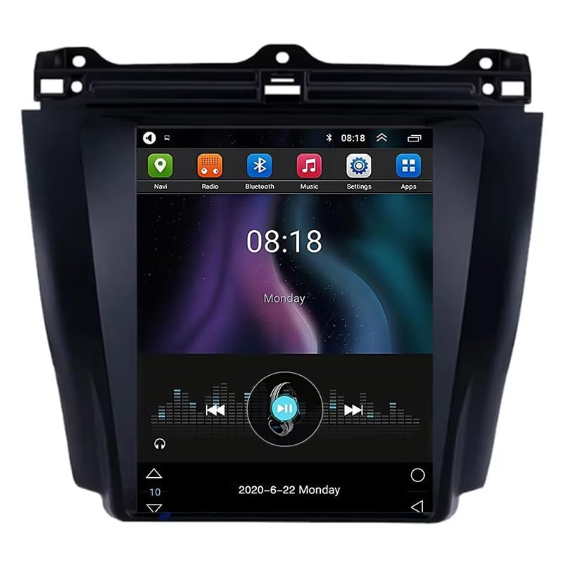 SSFENG Android 15 Radio De Coche para Honda Accord 2003-2007, Cámara Trasera Coche Audio FM/Am/RDS Video GPS Navegación Control De Volante BT Manos Libres Call,8 Core 4G+WiFi 6G+128G