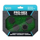 Sliq Gaming Xbox Pro-Hex Thumb Stick Grips – Xbox Series X|S & Xbox One - Black