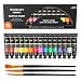 Acrylic Paint Set, Shuttle Art 15 x 12ml Tubes Artist Quality Non Toxic Rich Pigments Colors Perfect for Kids Adults Beginners Artists Painting on Canvas Wood Clay Fabric Ceramic Crafts