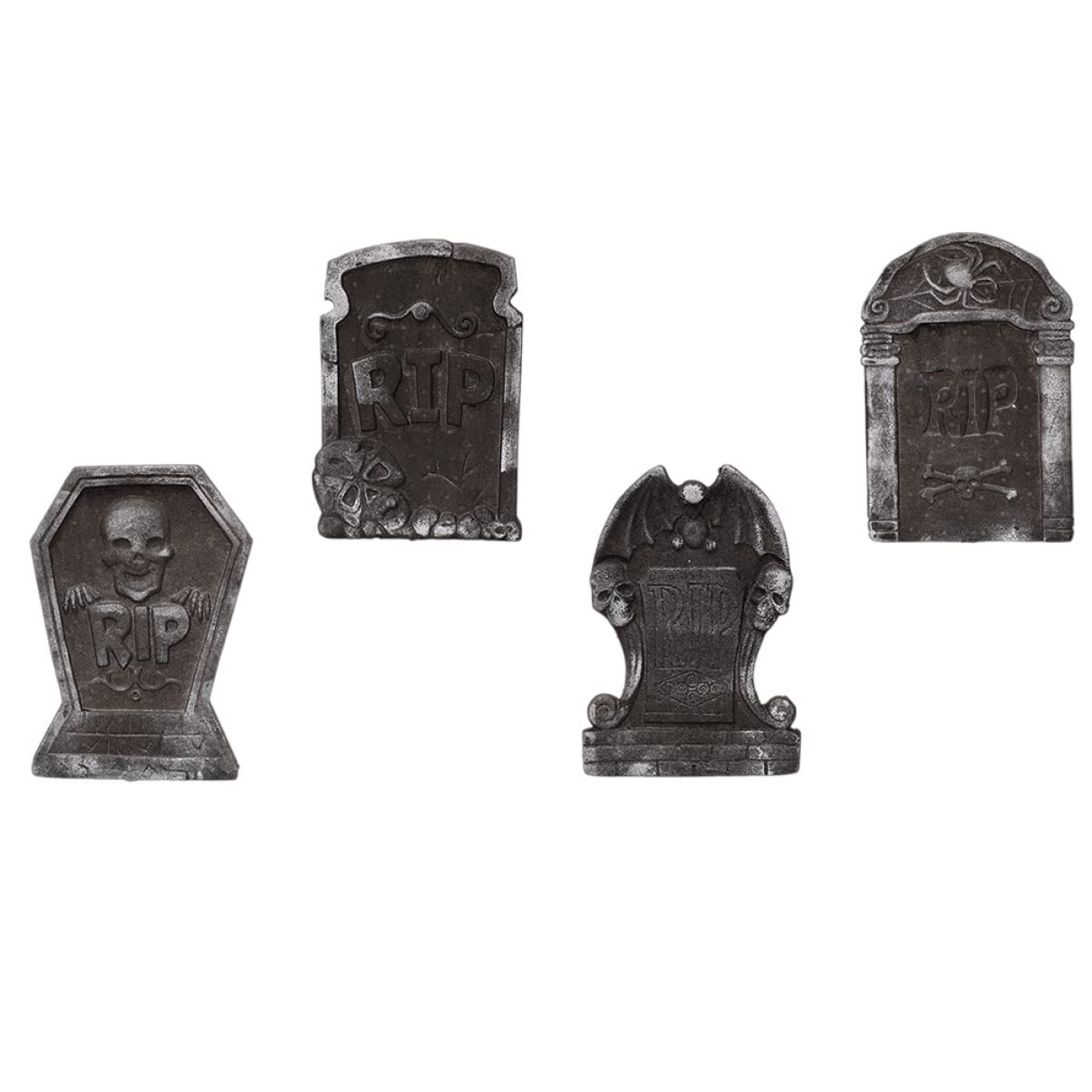 STOBOK 8stücke Halloween Grabstein Deko Gruselige Schaumstoff Ornamente Für Gespenstische Partys Und Geisterhäuser Zufälligen Designs Für Halloween-Dekorationen