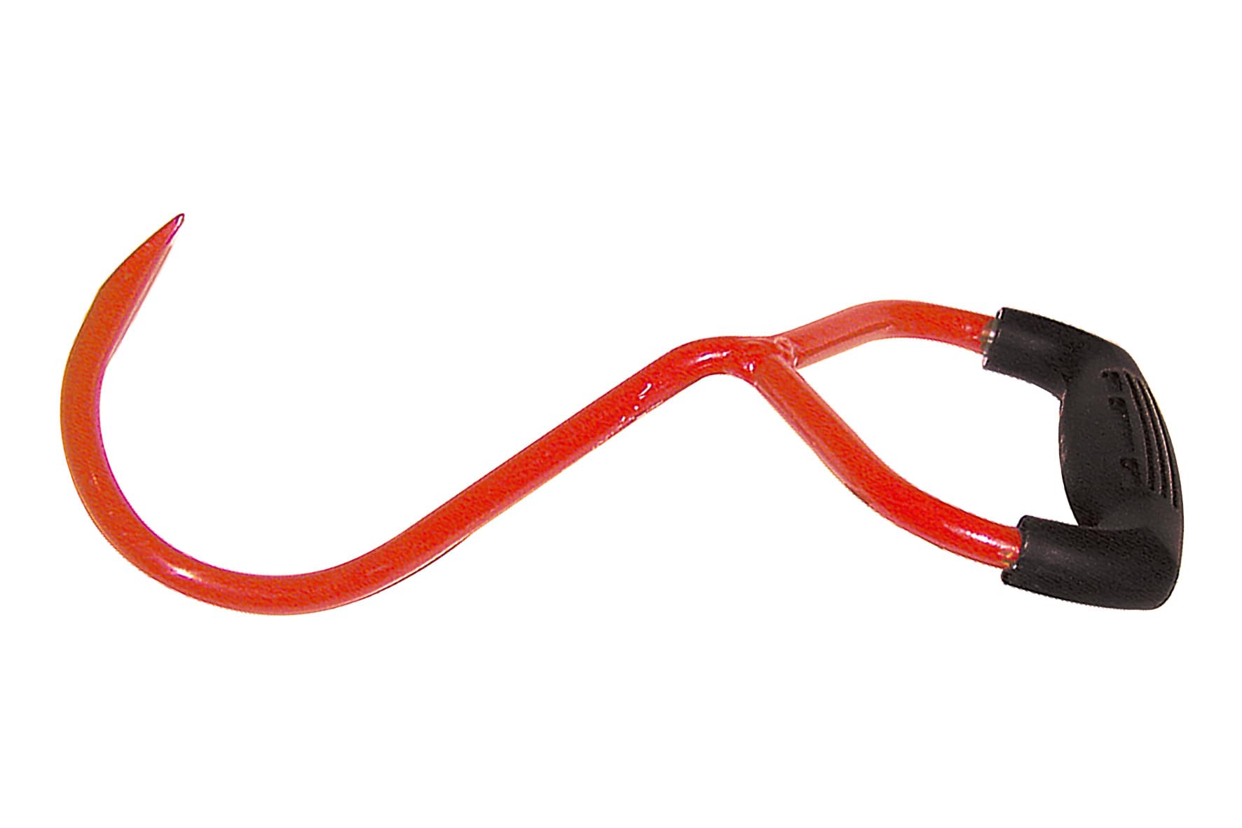 STUBAI Packhaken 673681 | 450 g Packhaken (420 g) | Forstwerkzeug zum Heben & Wenden | vergüteter Stahlhaken | ergonomischer 90° D-Griff, rutschfest | für leichte Arbeiten