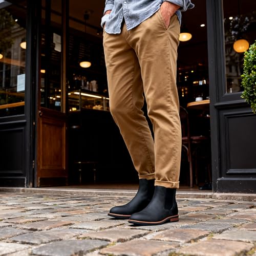 Image of Jousen Men's Chelsea Boots Dress Boots