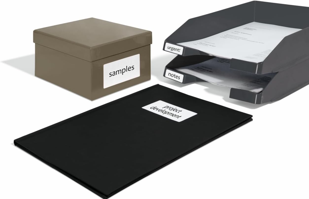 Sigel LA132 Universal Labels, 2.76 x 1.42 inches, White, 2400 Labels