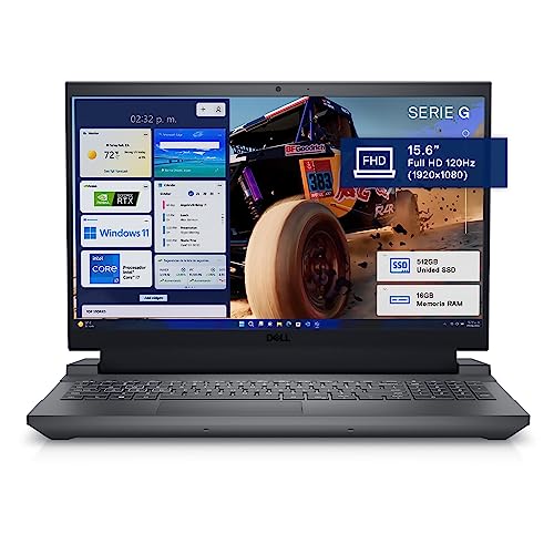 Computación, Personal Computer Dell Laptop Gaming G5530 15.6' FHD, NVIDIA GeForce RTX 4050, Intel Core i7, 16GB RAM, 512GB SSD, Win11, Negro