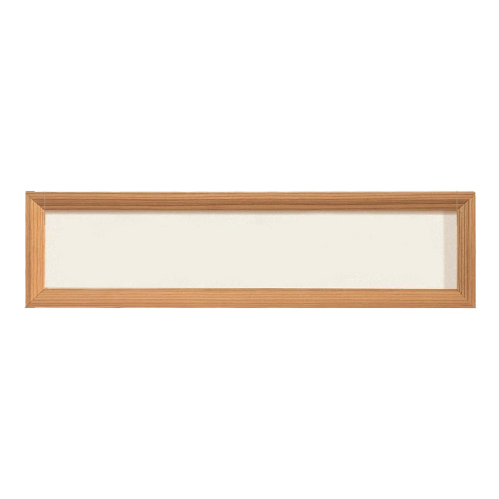 myaddiction Wooden Painting Frame Decorative Wood Art Frame for Living Room Office Decor 14cmx42cm Wood Color-picture-20