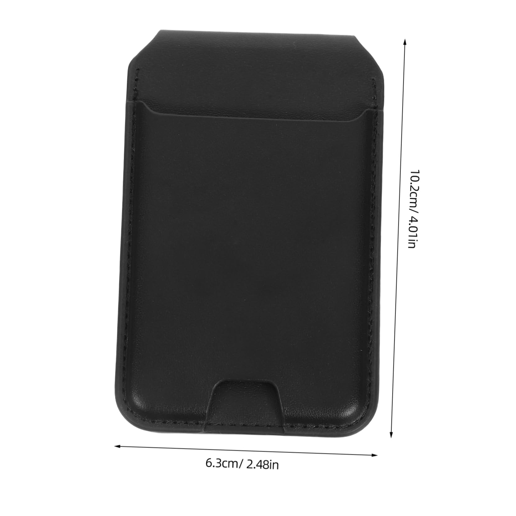 Portafoglio Magnetico per Telefono Supporto Pieghevole Porta Carte di Credito Tasca Porta Carte in Pu Organizzatore per Documenti