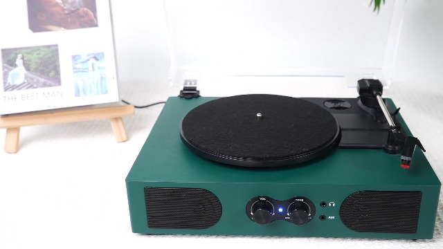 Amazon.com: Vinyl Record Player with Built-in Speakers 3-Speed