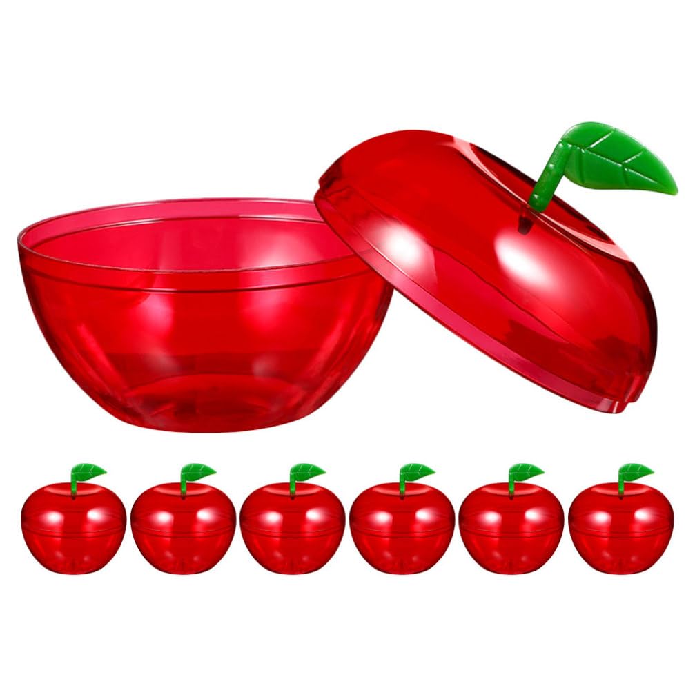 ifundom Apple Candy Boxes 7pcs Set Christmas Favors Boxes Decorative Containers Easy Assembly