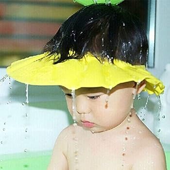 baby hair bath cap
