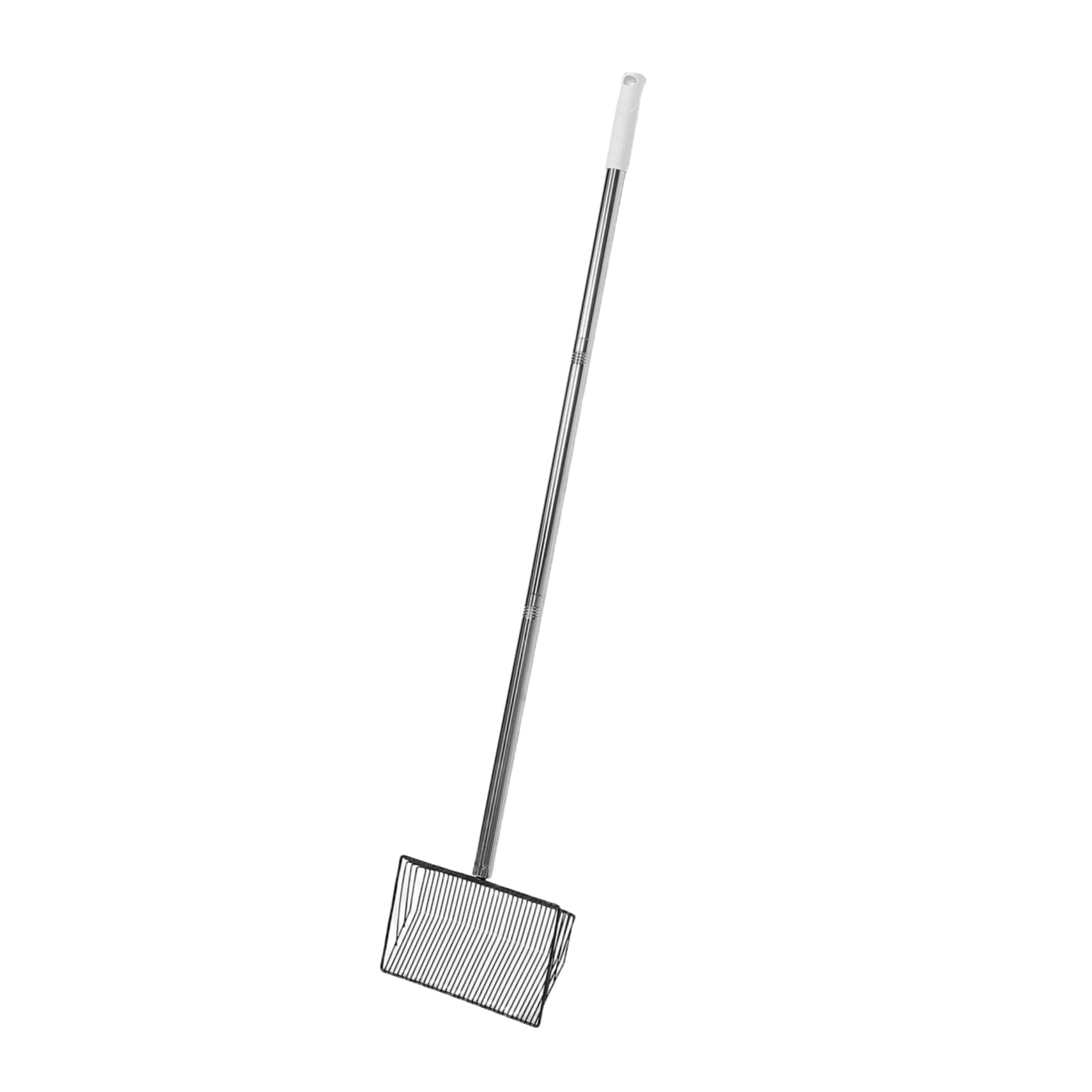 Toyvian Pelle à Litière à Long Manche Tamis Filet Outil De Nettoyage Pour Animaux Ramasse-crottes Pour Chat Pour Terrarium Pour Poulailler