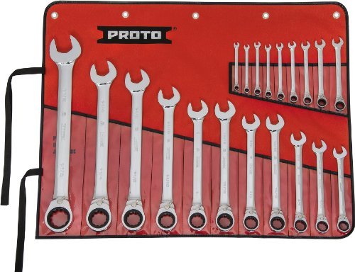 Stanley Proto Industrial Jscvt-20S 12 Point Reverse Ratchet Wrench 20 Piece #TOP14