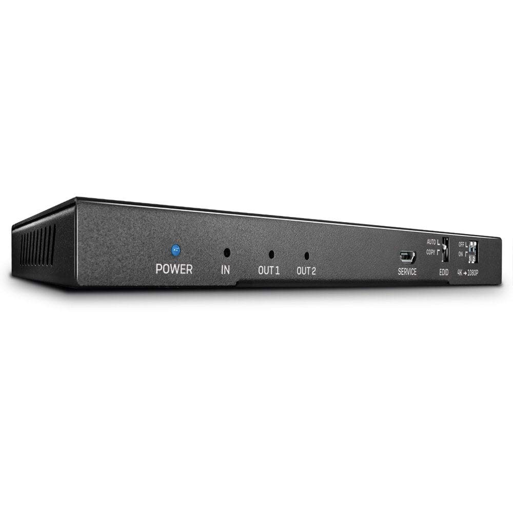 LINDY 38230 Splitter HDMI 2.0 18G con Audio, 2 Porte