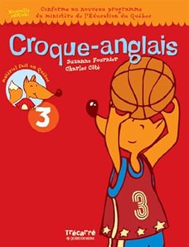 Paperback CROQUE-ANGLAIS 3 (8-9 ANS) [French] Book