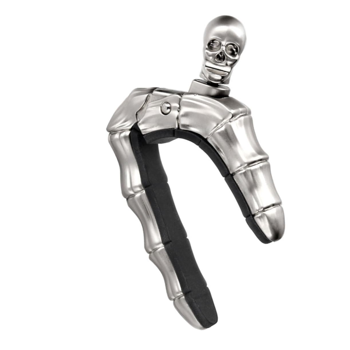Kisangel 2 Stück Skull Design Capo für Akustikgitarre und Ukulele Stilvoller Gitarren Kapodaster mit Schickem Design für Halloween Partys Schützendes Material Langlebig und