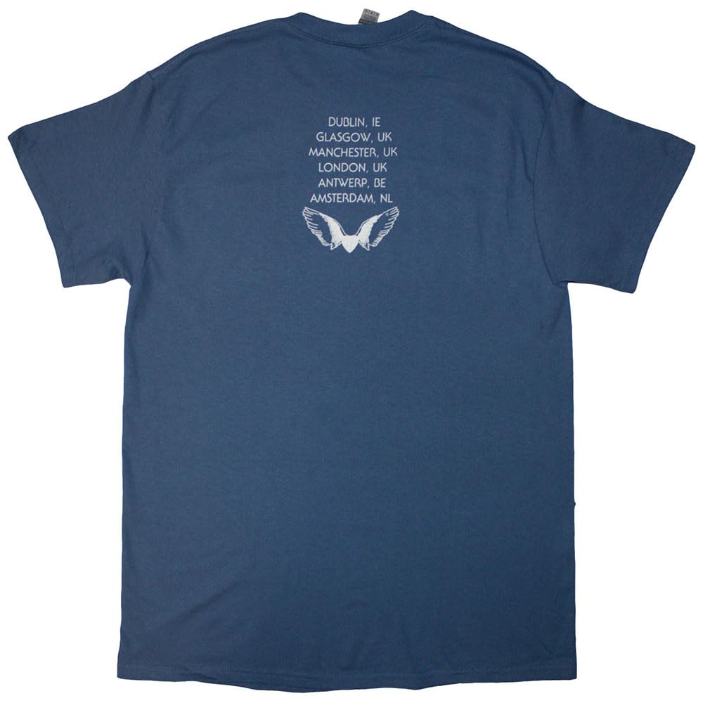 Rock Off officially licensed products Stevie Nicks Tour 24 Wings T Shirt XL Blue