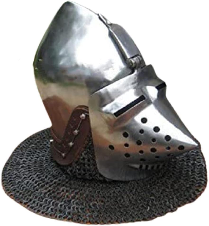 Bascinet Medieval Knight's Helmet