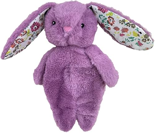 Pet Lou Floppy Rabbit - Juguete chirriante de felpa para perro, 13 pulgadas de altura, lavanda