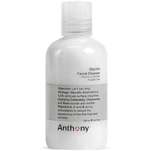 Miniatura 7 de Anthony Limpiador facial glicólico para hombres  Limpieza diaria de lavado facial y preparación de afeitado  Hidratante, exfoliante y suave para la
