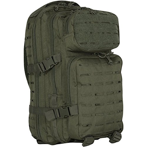 Viper TACTICAL Lazer Recon: Mochila con Sistema de Anclaje MOLLE Hecho con láser   Verde