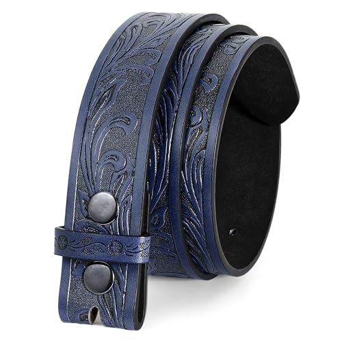 UpFind Men Women Western Belt Strap without Buckle 1.5