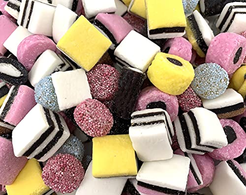 Gustaf's Licorice Allsorts Candy, Retro Candy Bulk, 2 Pound Bag #TOP17