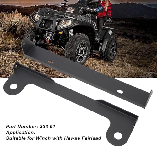 Soporte de matrícula abatible para rutas 4x4 y protección de cabrestante 7