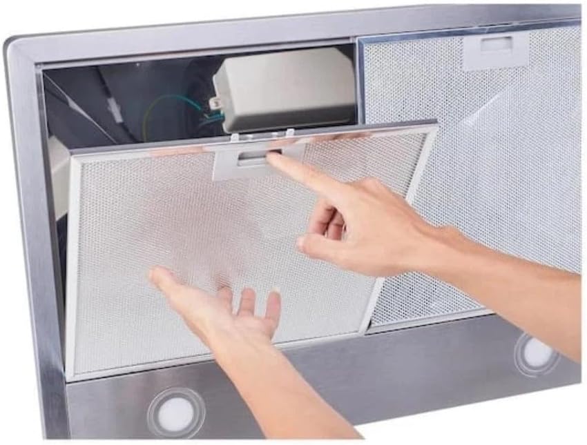 13.56 in. x 13.69 in. Range Hood Aluminum Frame Mesh Grease Filter Replacement