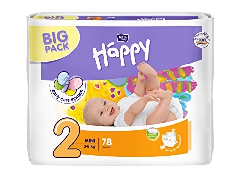Bella Baby Happy Windeln Alle Größen (Größe 2 (3-6 kg))